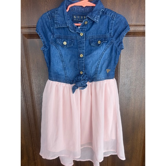 Girls Youth Spring & Summer Dress Bundle | Guess, Cat & Jack, Old Navy | SZ 6 - Picture 3 of 7